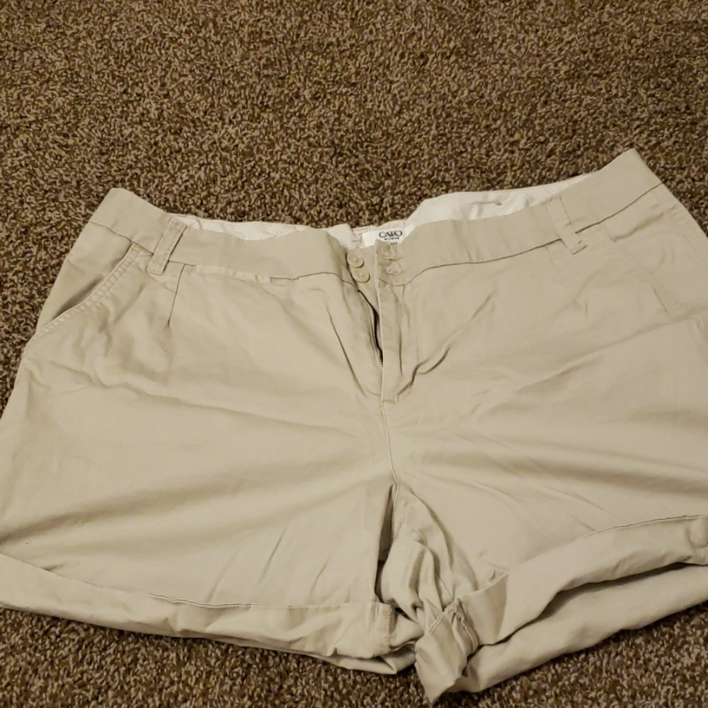 Cato khaki shorts